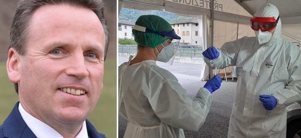 Coronavirus, Giovo rischia la “zona rossa”, il sindaco: “I numeri purtroppo non sono buoni